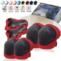 CRZKO  Knee and Elbow Pad Set With Wrist Guards Kids Size M Skating  Protective - £14.18 GBP