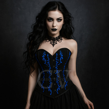 USA American Flag sequins Corset Top Memorial Day Costume patriotic Dres... - $89.99+