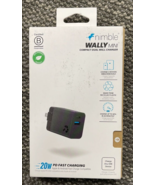 New Open Box  Nimble WALLY Mini Compact 20W Dual Wall Charger - $16.82