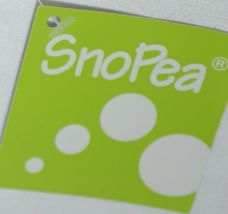 SnoPea Baby Unisex Bib Snap Closure Purple Green Animal Design image 4