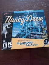 Hidden Object PC CD ROM Game Nancy Drew Message in a Haunted Mansion # 3 - £39.51 GBP