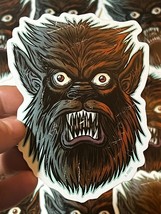 Frankenhorrors Werewolf 5&quot; Die Cut Vinyl Sticker Classic Horror - £3.99 GBP