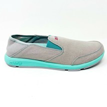 XtraTuf Yellowtail Grey Seafoam Slip Resistant Womens Canvas Slip On Work Shoes - £27.93 GBP