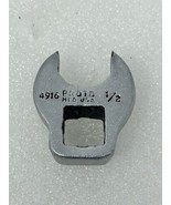 Proto Crowfoot 1/2 Open End Socket Wrench 3/8&quot; Drive SAE - $17.35 CAD