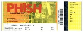 Phish Untorn Konzert Ticket, Stumpf Juli 15 2003 Salz See Stadt - £39.25 GBP