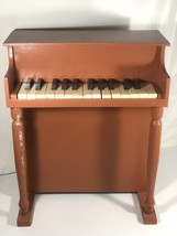 Vintage Schoenhut Niños Vertical Piano 25 Llave Madera 20&quot; Alto Hecho Eeuu - £99.16 GBP