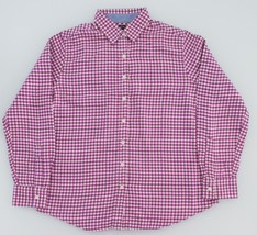 Lands&#39; End Women&#39;s Cotton Flannel Shirt Size Petite Medium - £15.98 GBP