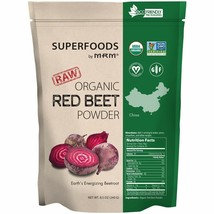 MRM - RAW USDA Organic Red Beet Powder Superfood, Certified Vegan and Non-GMO... - $24.52