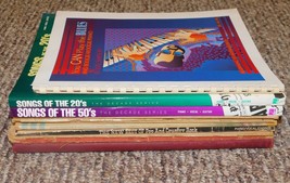 Lot 11 Sheet Music Song Books Piano Organ Vocal America Rock Pop VINTAGE! LOOK! - £23.52 GBP