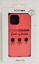 Tech21 - Studio Colour Case for Apple iPhone 11 Pro - Coral - $14.50