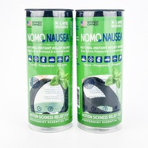 Nomo Nausea Instant Relief Bands Size M/L Reusable Aromatherapy Black Lo... - £7.29 GBP