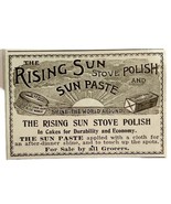 Rising Sun Stove Polish 1894 Advertisement Victorian Sun Paste 3 ADBN1vv - $19.99