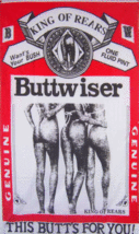 Usa Made 3x5 Buttwiser King Of Rears Bud Budweiser Babes Butts Ass Flag Banner - £11.87 GBP