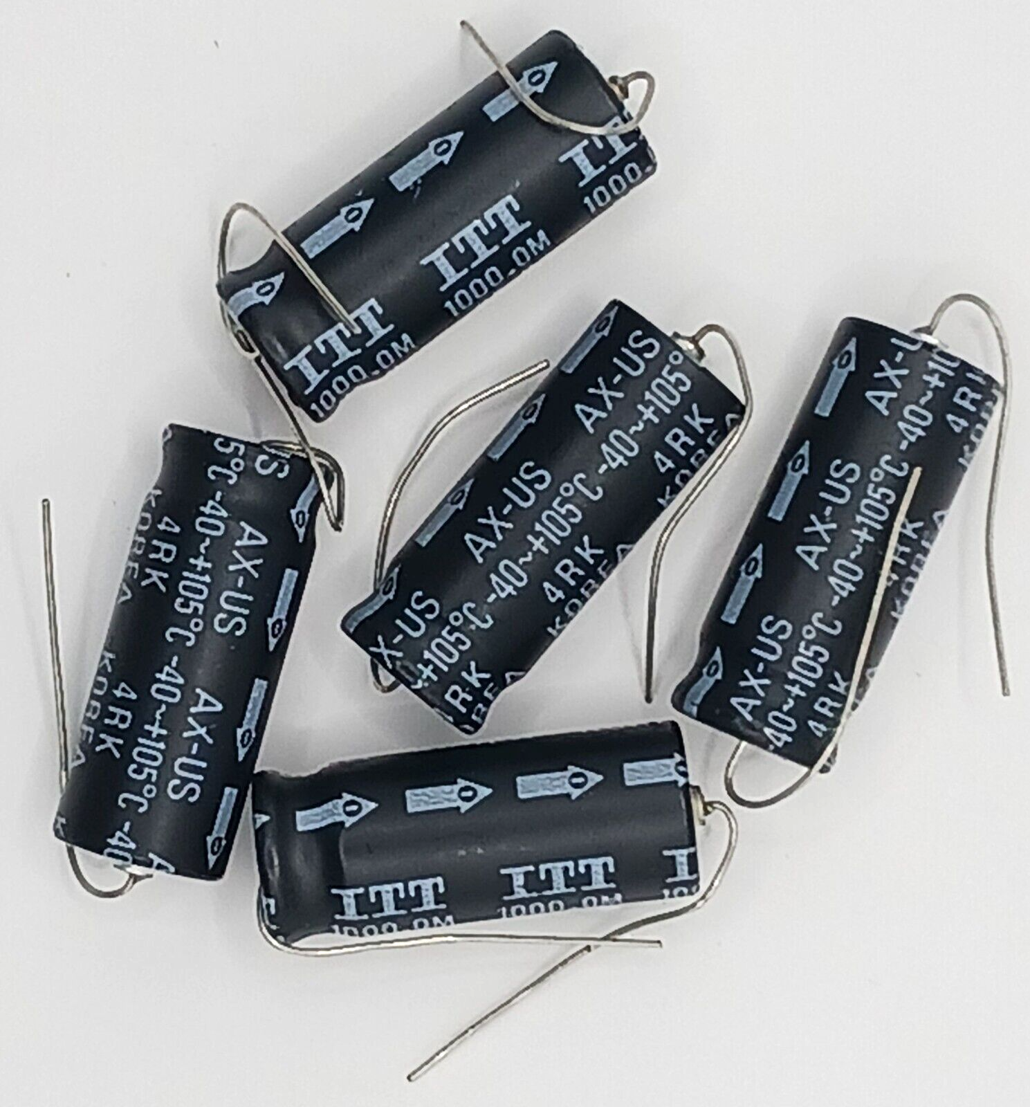 ITT Capacitors 1000.0M 25.0 AX-US4RK 5pc Lot - $9.99