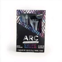 ARC leave on teeth whitening Swipe whiten &amp; go treat Mint Flavor 9/23  - $185.27 MXN