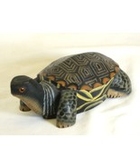 Hand Carved Wooden Turtle - £19.77 GBP
