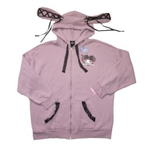 NWT Sanrio x Her Universe My Melody Lolita Lace 3D Ear Oversized Hoodie M - £55.51 GBP