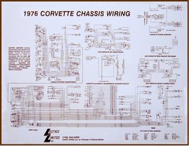 1969 Corvette Wiring Diagram Laminated 17 X 22 - £19.82 GBP