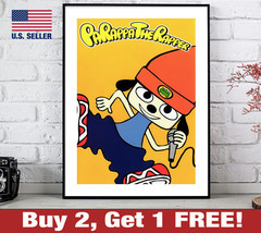 Parappa the Rapper Poster 18&quot; x 24&quot; Print Game Room PS Playstation Wall Art - £10.60 GBP