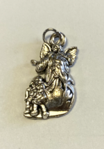 Guardian Angel  7/8&quot; Devotional Charm, New - $0.98