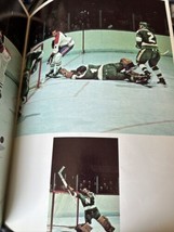 Minnesota North Stars Programma Album Hockey 1972 Cesare Maniago Colore Foto - £36.23 GBP
