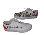 Vans Off The Wall F•R•I•E•N•DS• Custom Shoes Size Womens 8.5 - £26.48 GBP