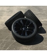 22&quot; Gloss Black Wheels with All Season Tires GMC Sierra Yukon Denali New... - $2,805.11 CAD