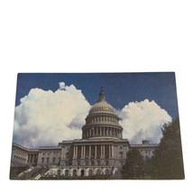 Postcard United States Capitol Government Building Chrome Unposted - £3.31 GBP