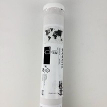 IKEA BJORKSTA Picture Black and White World Map (NO Frame) 78 3/4" x 55" New - $83.41