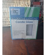 ITC Decorative Lighting Candle Glass For Marine Or RV set of 2 - $99.87