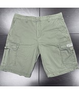 Unionbay Cargo Shorts Outdoor Casual Utility Olive Green Size 36 - $30.07 CAD