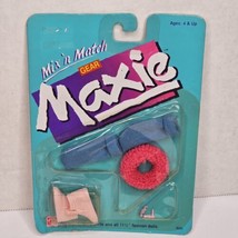 1987 Mix &#39;N Match Maxie Doll Gear Shoes Earrings Vintage Accessories  - £12.10 GBP
