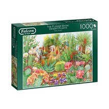 Falcon de luxe 11254 The Flower Show &#39;Desert Plants&#39; 1000 Piece Jigsaw Puzzle, M - $60.00