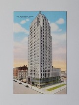 Vintage Postcards The Wisconsin Tower  Milwaukee Wisconsin WI Linen Color Card - £6.14 GBP