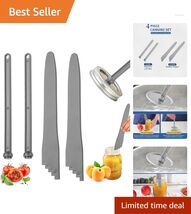 Magnetic Jar Lid Lifters &amp; Canning Bubble Popper Set for Easy Home Canning - $14.80