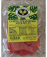 (Pack of 2) Hawaiian Tradition Li Hing Strawberry Sour Belts 2.5 oz. - $14.80