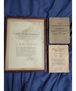 WW1/WAR/HOMEFRONT/DOCUMENT/BOOKS - $20.00