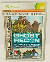 XBox Tom Clancy&#39;s Ghost Recon Island Thunder Game Case Booklet 2002 - £6.08 GBP