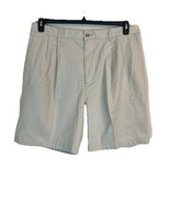 Men&#39;s Stone Covington Pleated Dress Shorts. Size 40. 100% Cotton. Belt L... - $32.38 CAD