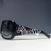 Salvatore Ferragamo 2148 604/8G 120 3N Black &amp; White Wrap Sunglasses - £67.93 GBP