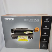 Epson Printer All in One Stylus NX215 Print Copy Scan Photo New Sealed NOS - $158.39