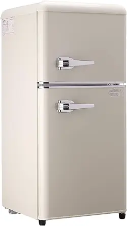 3.5 Cu Ft Mini Refrigerator, Compact Refrigerator With Freezer, Double D... - £333.50 GBP