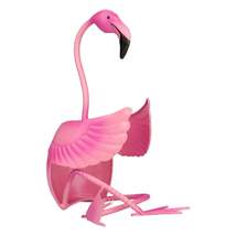 Flamingo Wine Holder Elegant Metal Sculpture for Home Decor - £28.17 GBP