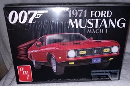 AMT James Bond 1971 Ford Mustang Mach I 1:25 Scale Model Kit NIB - £14.79 GBP