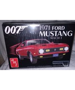 AMT James Bond 1971 Ford Mustang Mach I 1:25 Scale Model Kit NIB - £14.84 GBP