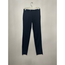 Andrew Marc New York Boys Skinny Pants Navy Blue Solid Flat Front Pockets 10 NEW - £44.00 GBP
