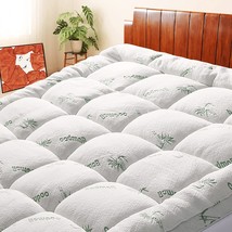 Cooling Extra Thick Breathable, Soft Quilted Fitted Mattress Cover, Queen Size. - £66.81 GBP