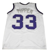Scottie Pippen #33 Arkansas Bears New Men Basketball Jersey White Any Size image 5