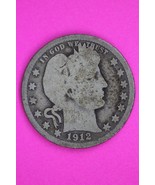 1912 S Barber Liberty Silver Quarter Guaranteed Authentic &amp; Genuine Coin... - $418.67 MXN