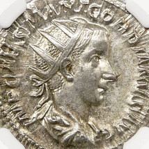 GORDIAN III with Jupiter. Scarce NGC Choice XF Roman Double Denarius Silver Coin - £189.08 GBP